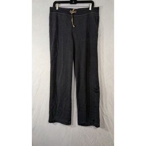 Nike Women's Drawstring Lounge Pants Size M Dark Gray Loose Fit Pants